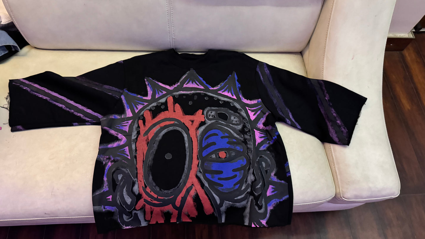 3:4th sleeve high man tee