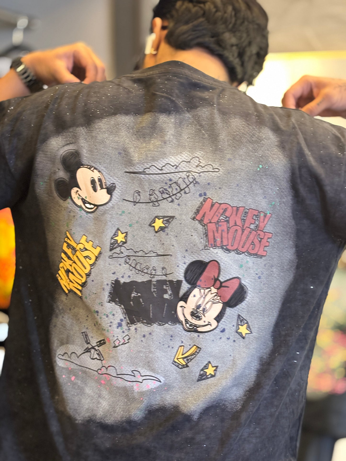 Glitch Mouse Sequin Tee