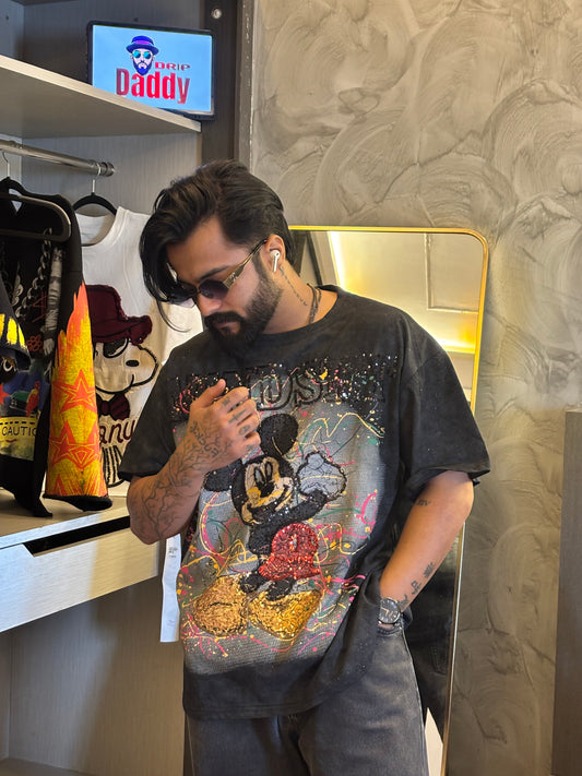 Glitch Mouse Sequin Tee